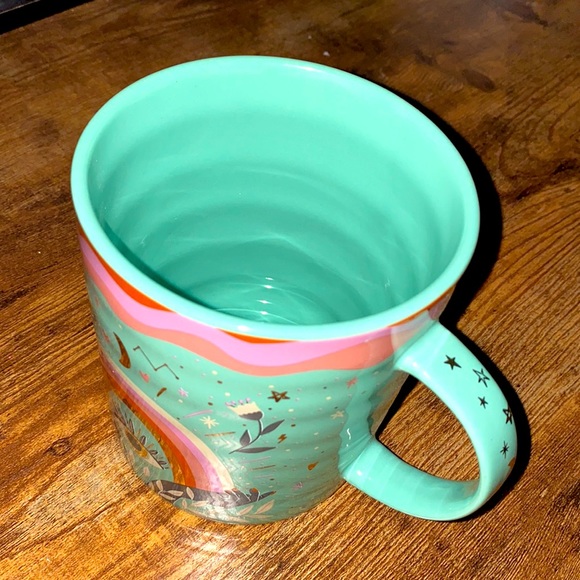 Anthropologie Dining Nwt Anthro Evil Eye Celestial Oversized Mug
